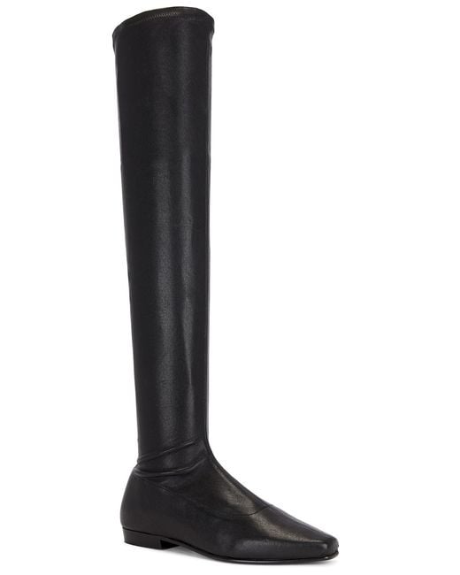 Staud Black Keith Over The Knee Boot