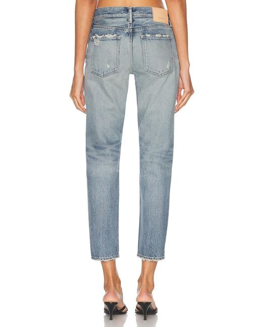 Moussy Blue Ehrhardt Tapered Jeans