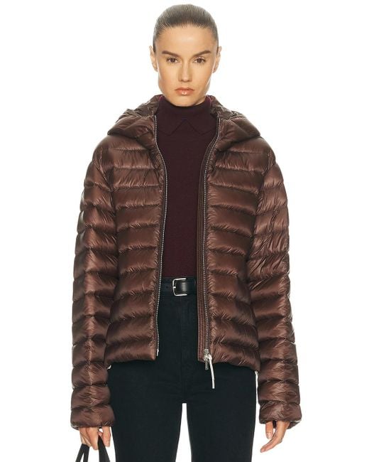 Jil Sander Brown Down Jacket