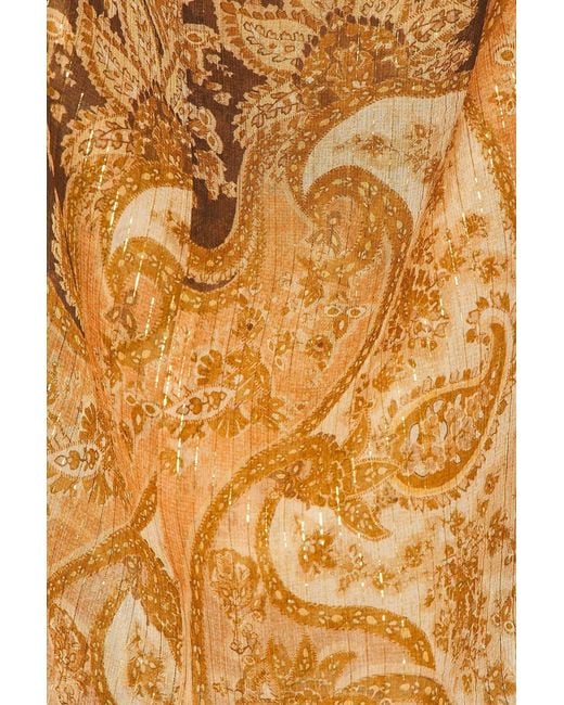 Zimmermann Natural Carousel Batwing Top