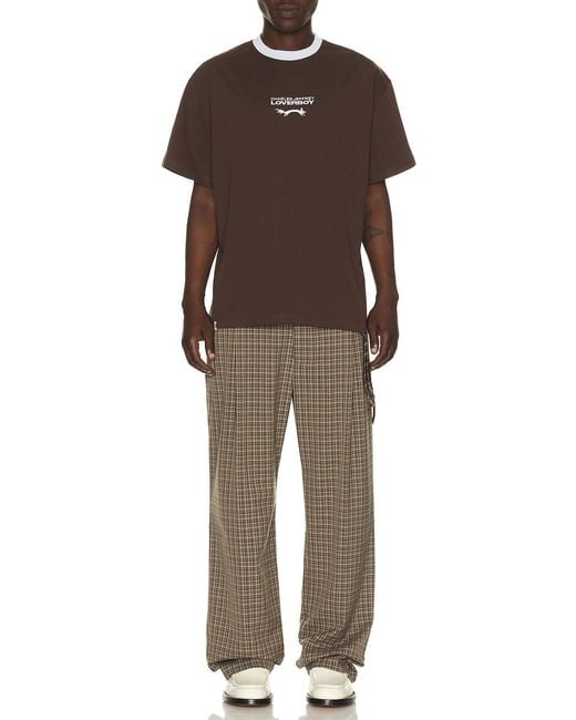 Charles Jeffrey Brown Logo Tee for men