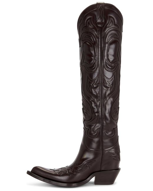 Acne Black Bogirl High Knee Boot