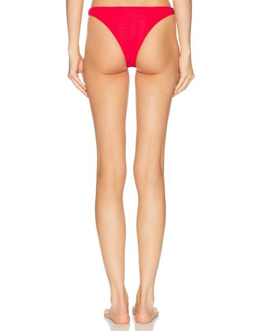 Juillet Red Bee Bikini Bottom