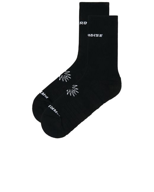 Paradise Zero Black Sock for men