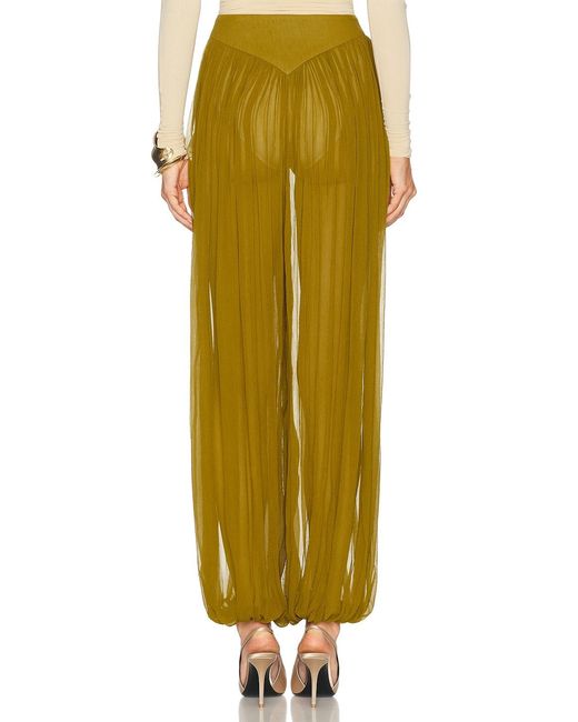 retroféte Yellow Marisel Pant