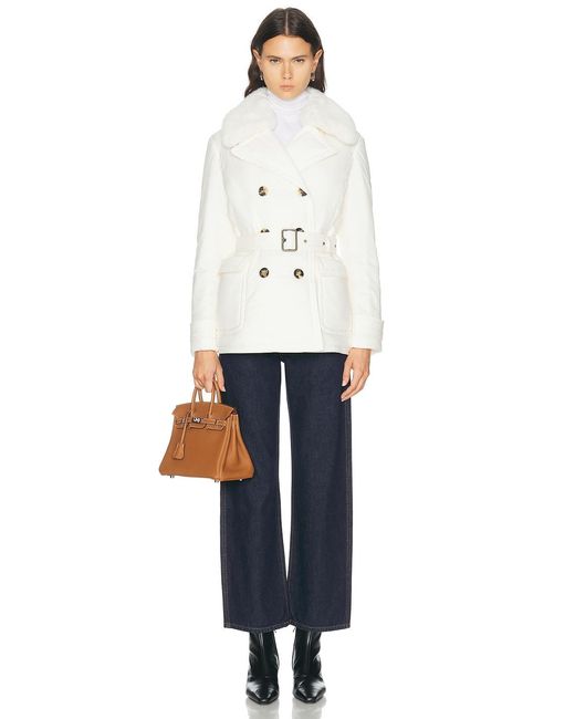 Burberry White Herford Jacket