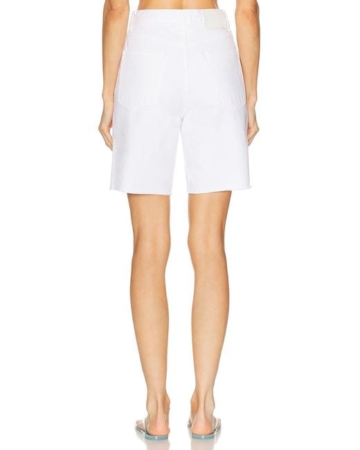 GRLFRND White Jules Bermuda