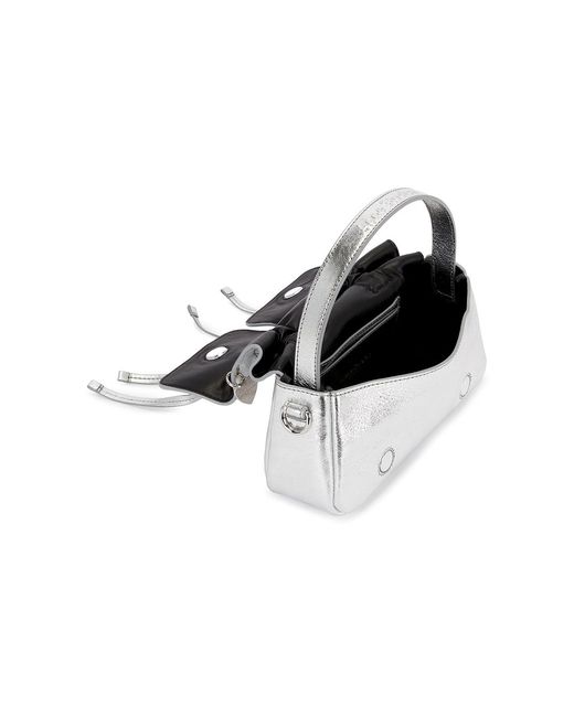 Acne White Multipocket Micro Bag