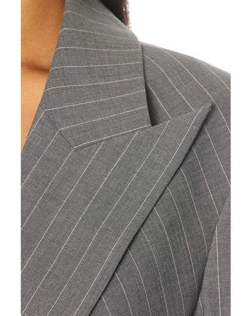 Monse Gray Twist Blazer