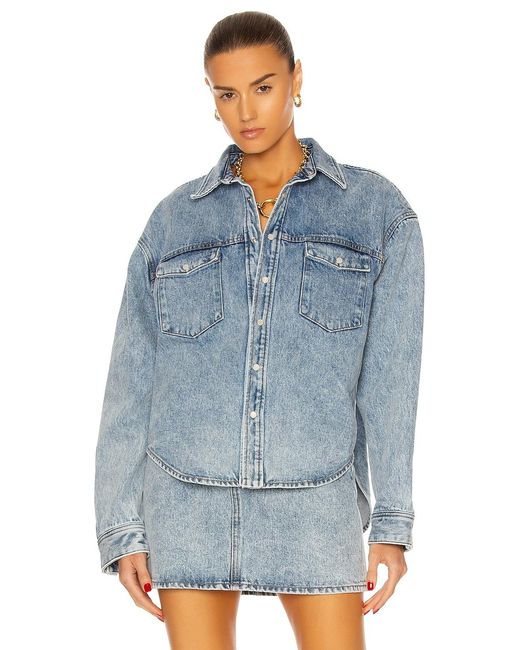 Wardrobe NYC Blue Denim Jacket