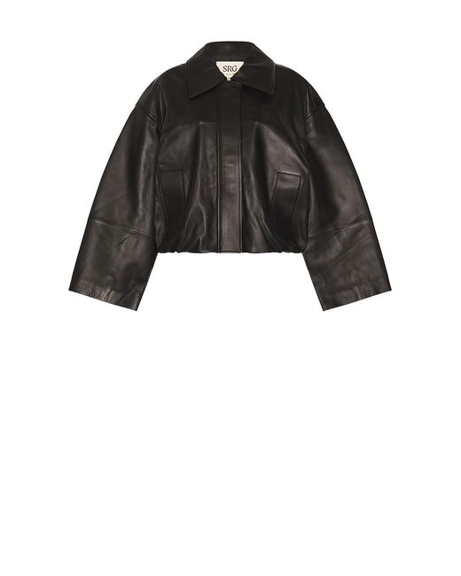 SRG Black Millie Leather Jacket