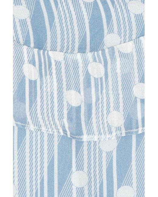 Bode Blue Meridian Gown