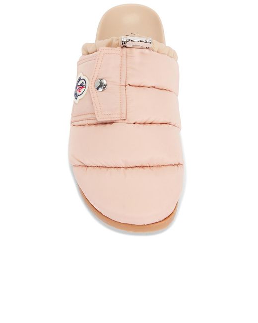 Moncler Pink Mon Pocket Mule