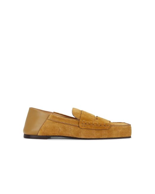 Jacquemus Brown Les Mocassins Carre for men