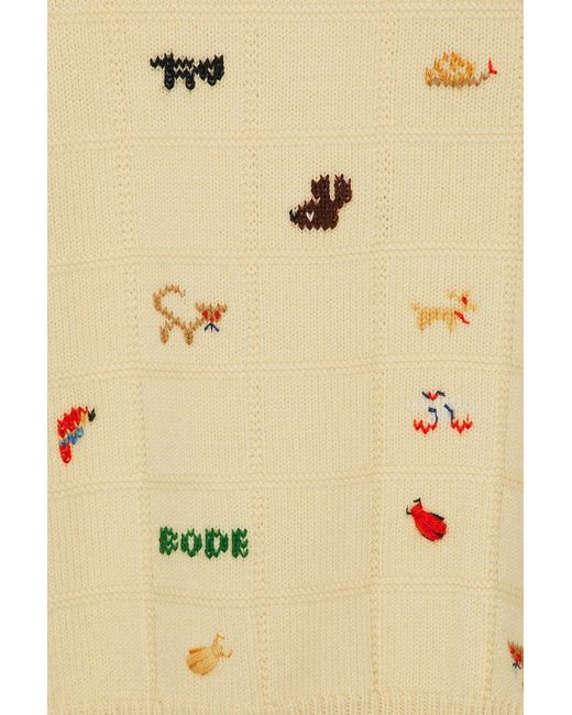 Bode Natural Zoologist Sweater
