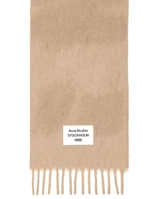 Acne Natural Viper Scarf