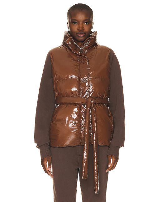 Year Of Ours Brown Puffer Vest