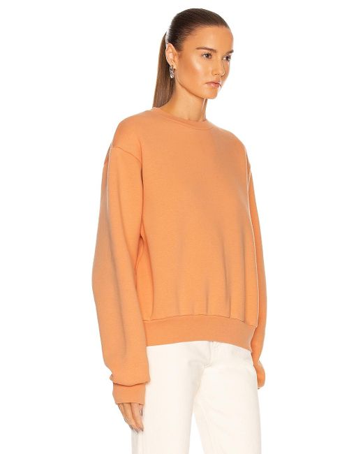 acne orange sweater