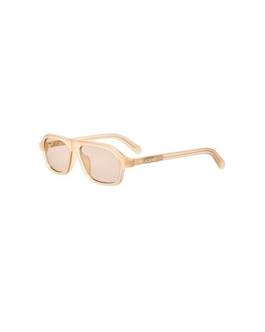 Jacquemus Natural Bcane Sunglasses