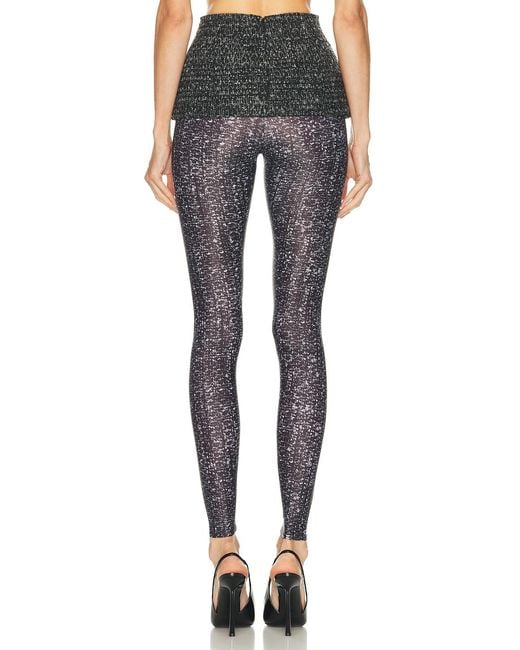 DIESEL Black Legging