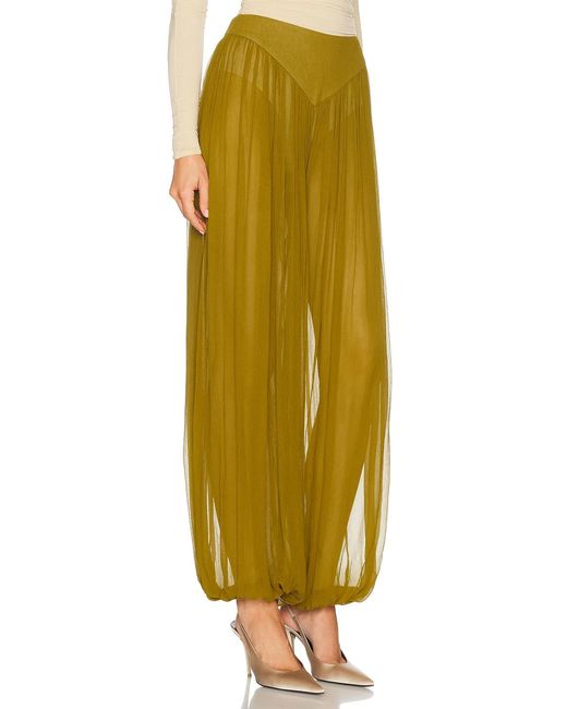 retroféte Yellow Marisel Pant