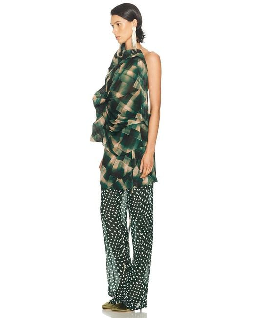 Dries Van Noten Green Codolla Shirt