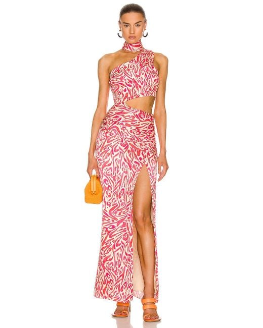 Nicholas one shoulder shop dress
