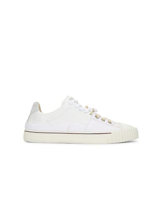 Maison Margiela New Evolution Low Sneaker in White for Men | Lyst