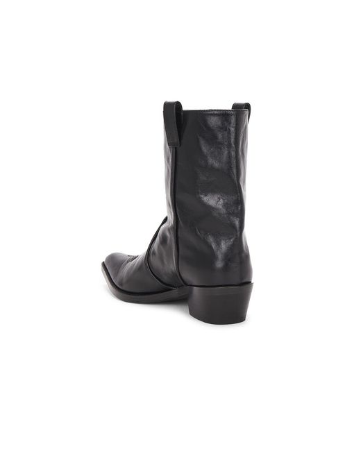 Khaite Black Clive Ankle Boot
