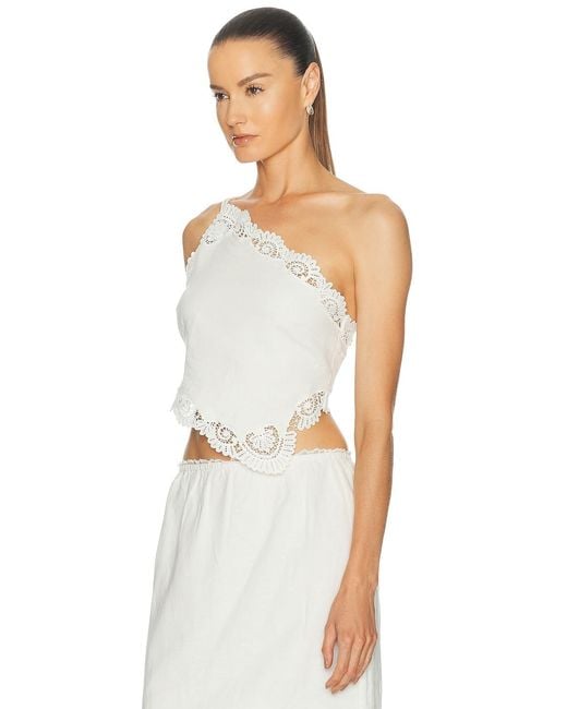 Posse White Darya Top