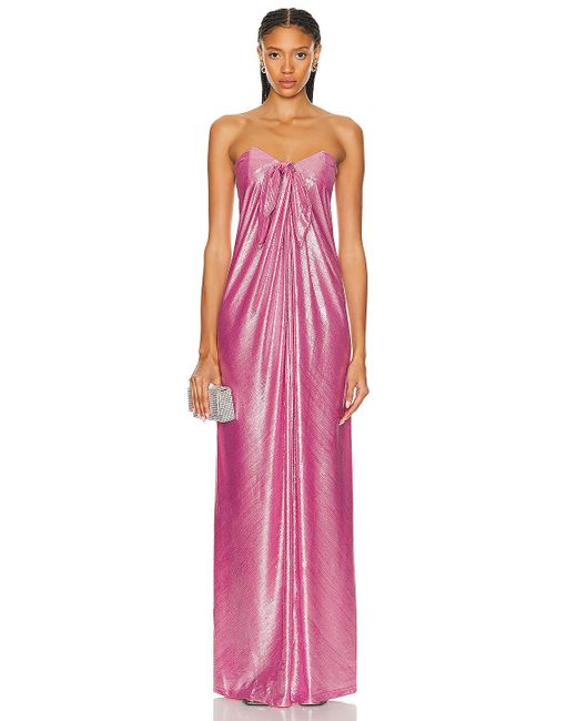 Caroline Constas Pink Kaia Dress