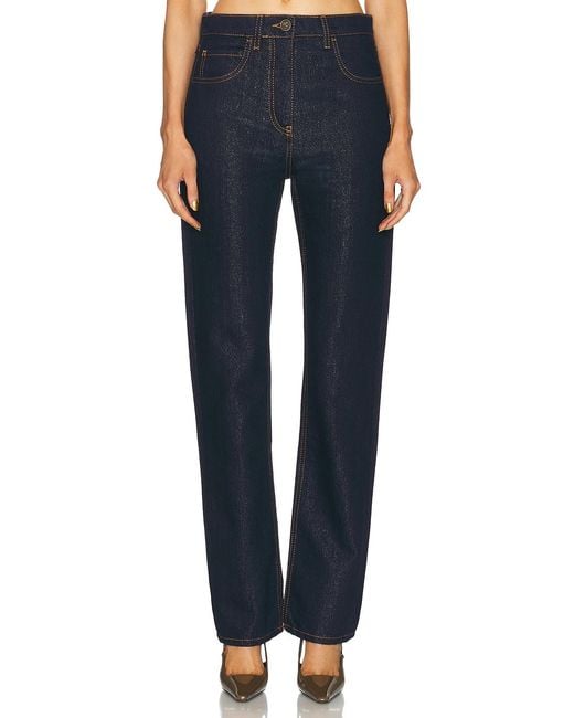 Etro Blue Straight Leg Jeans