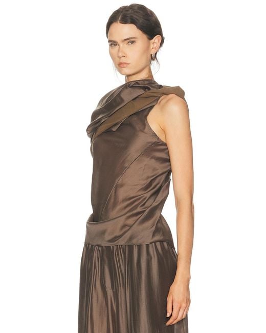 Entire studios Brown Draft Top