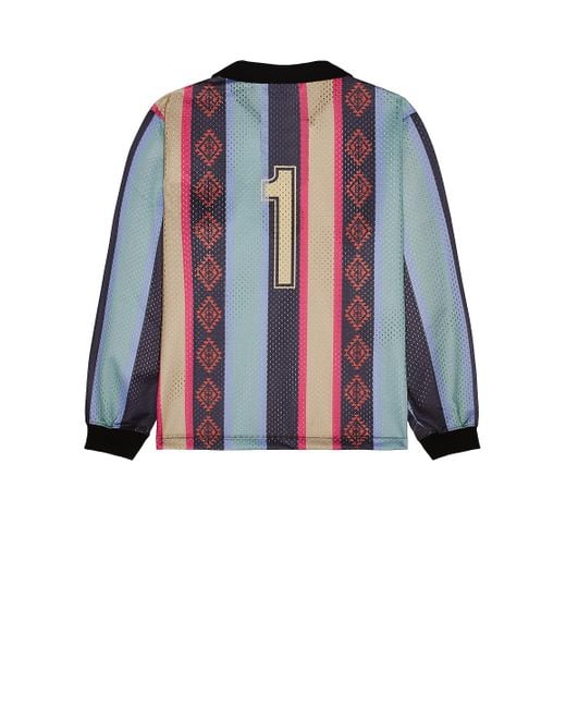 ★ANDERSSON BELL★ Cut Striped Long Sleeve T-Shirt Andersson Bell Kurt Stripe Long Sleeve T-Shirt in Red | SVD USA