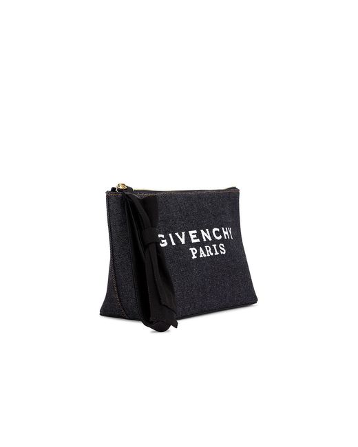 Givenchy Black Small Logo Pouch