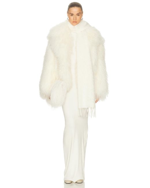 Nour Hammour White Mirja Jacket