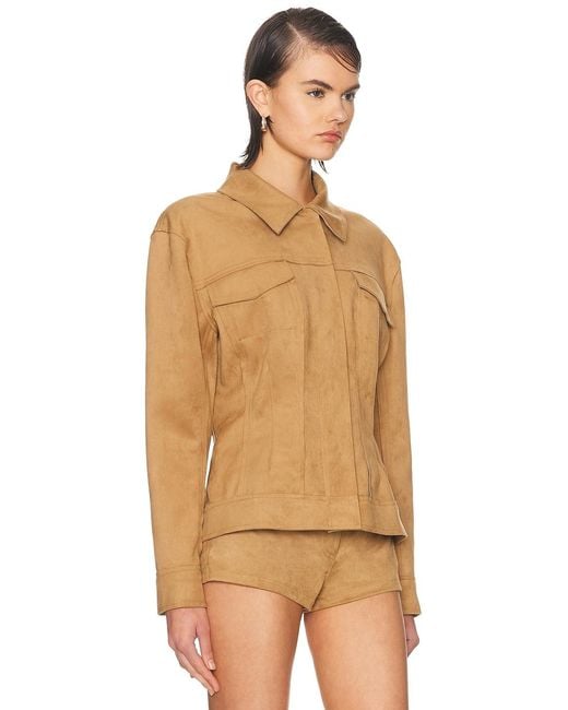 Norma Kamali Natural Jacket