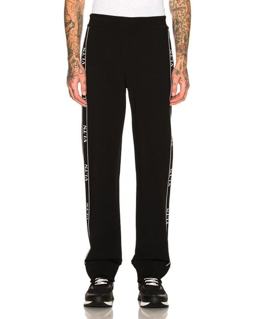 Valentino Synthetic Vltn Sweatpants in Black for Men | Lyst