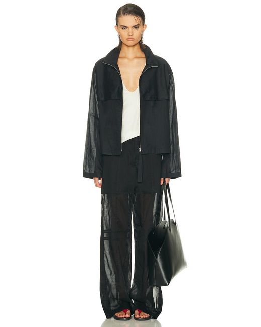 Jil Sander Black Light Weight Blouson