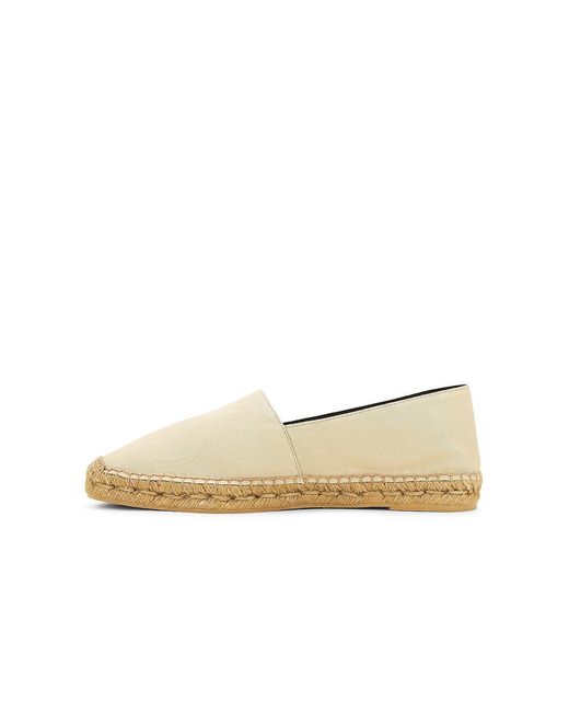 Saint Laurent White Espadrille for men