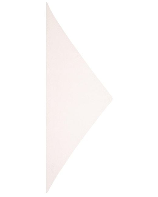 Chloé White Iconic Scarf