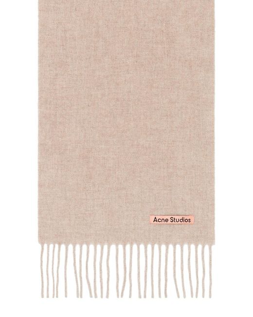 Acne Natural Solid Scarf