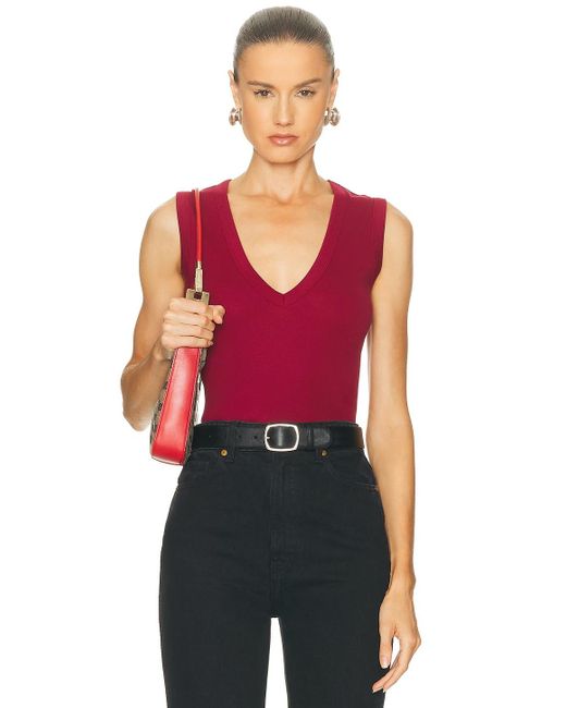 Flore Flore Red Dewi Tank Top