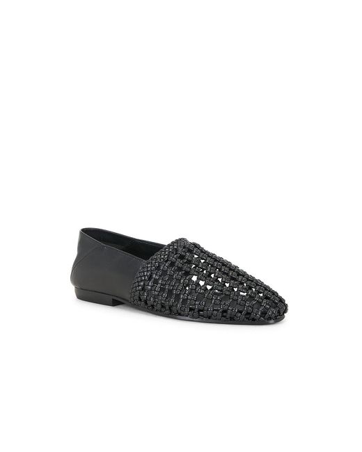 Staud Black Marty Flat