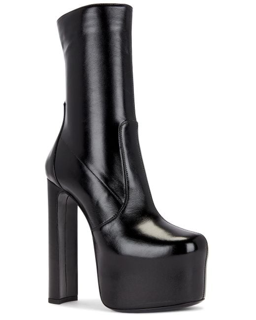 Saint Laurent Black Ornella Boot