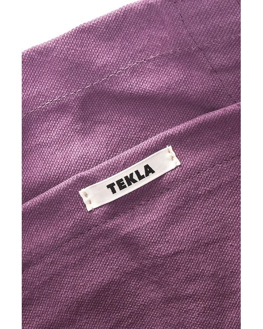Tekla Beach Bag in Purple | Lyst