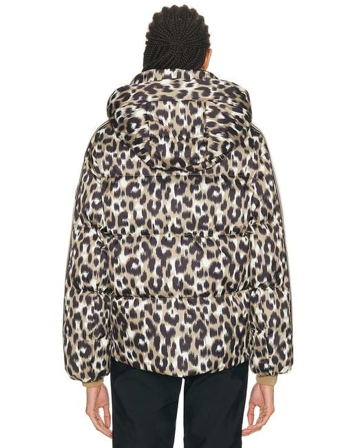 Fusalp Black Ada Leopard Jacket