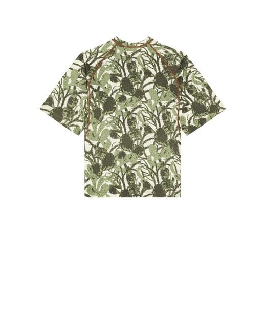 Nike Green Acg Chinati Short Sleeve Shirt for men