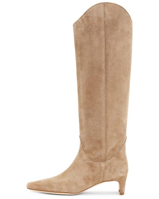 Staud Brown Western Wally Boot