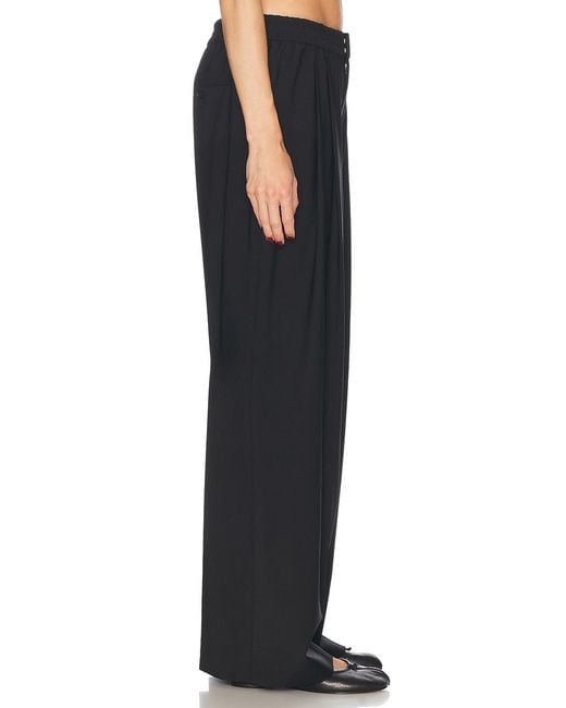 Alexander Wang Black Elasticated Sartorial Pant